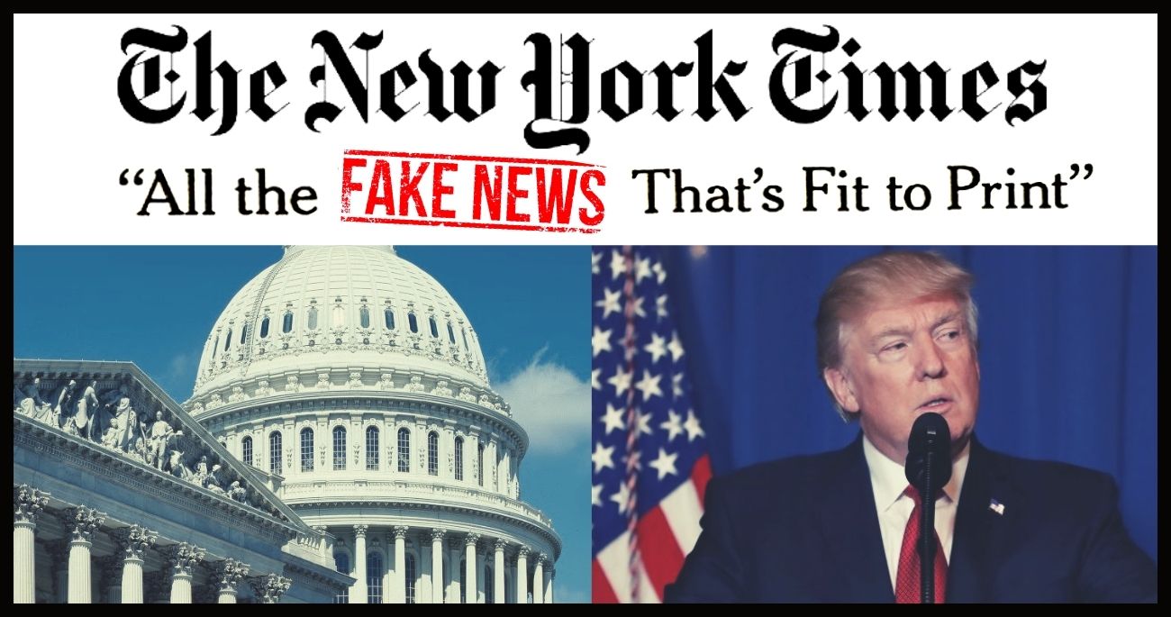 The New York Times’ Brazenly False “Fact Check” About Trump’s Impeachment Trial